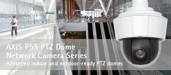 AXIS P55 PTZ Dome Network Camera