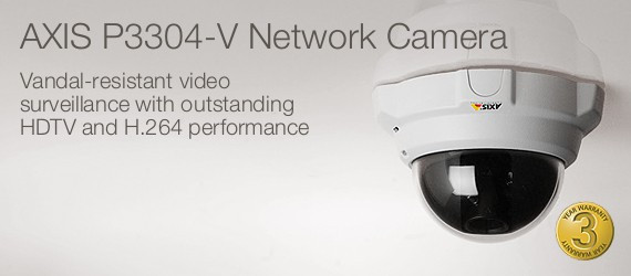 AXIS P3301/-V and P3304/-V Network Cameras