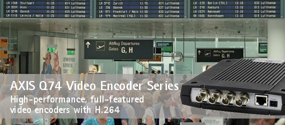 AXIS Q74 Video Endocer Series